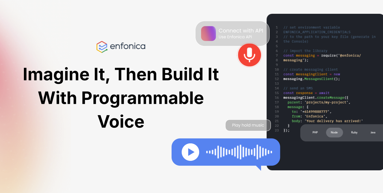Imagine It, Then Build It With Programmable Voice